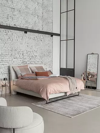 JOOP | Satin Bettwäsche DIVIDED 70x90cm / 140x220cm Blush | 